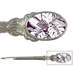 Abstract Art Tropical Leaves Letter Opener