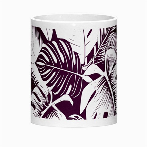 Abstract Art Tropical Leaves Morph Mug from ArtsNow.com Center