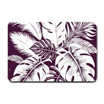 Abstract Art Tropical Leaves Small Doormat