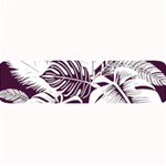 Abstract Art Tropical Leaves Large Bar Mat