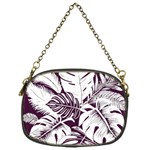 Abstract Art Tropical Leaves Chain Purse (One Side)