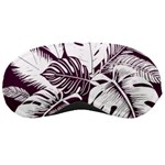 Abstract Art Tropical Leaves Sleep Mask