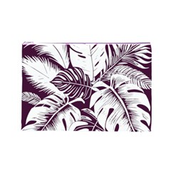 Abstract Art Tropical Leaves Cosmetic Bag (Large) from ArtsNow.com Front