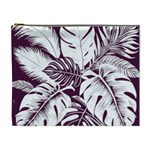 Abstract Art Tropical Leaves Cosmetic Bag (XL)