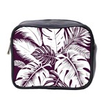 Abstract Art Tropical Leaves Mini Toiletries Bag (Two Sides)