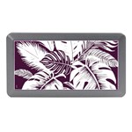 Abstract Art Tropical Leaves Memory Card Reader (Mini)