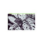 Abstract Art Tropical Leaves Cosmetic Bag (XS)