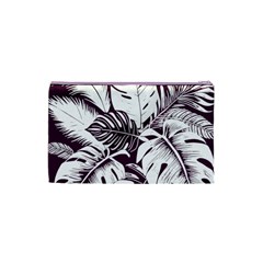 Abstract Art Tropical Leaves Cosmetic Bag (XS) from ArtsNow.com Back