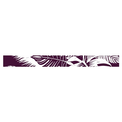 Abstract Art Tropical Leaves Cross Back Hipster Bikini Set from ArtsNow.com Waistband