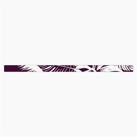 Abstract Art Tropical Leaves Roll Up Canvas Pencil Holder (S) from ArtsNow.com Strap