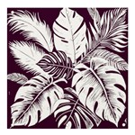 Abstract Art Tropical Leaves Banner and Sign 4  x 4 