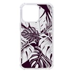 Abstract Art Tropical Leaves iPhone 13 Pro TPU UV Print Case