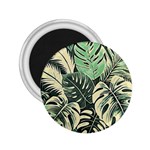 Abstract Art Tropical Leaves 2.25  Magnets