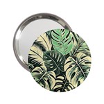 Abstract Art Tropical Leaves 2.25  Handbag Mirrors