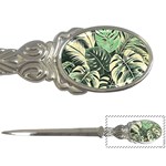 Abstract Art Tropical Leaves Letter Opener