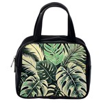 Abstract Art Tropical Leaves Classic Handbag (One Side)