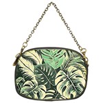 Abstract Art Tropical Leaves Chain Purse (Two Sides)