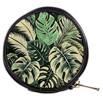 Abstract Art Tropical Leaves Mini Makeup Bag