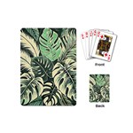 Abstract Art Tropical Leaves Playing Cards Single Design (Mini)