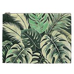 Abstract Art Tropical Leaves Cosmetic Bag (XXL)