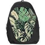 Abstract Art Tropical Leaves Backpack Bag