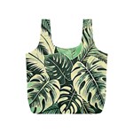 Abstract Art Tropical Leaves Full Print Recycle Bag (S)