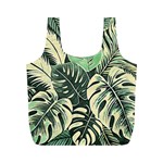 Abstract Art Tropical Leaves Full Print Recycle Bag (M)