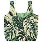 Abstract Art Tropical Leaves Full Print Recycle Bag (XL)