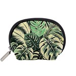 Abstract Art Tropical Leaves Accessory Pouch (Small)