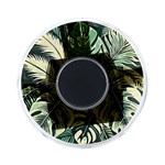 Abstract Art Tropical Leaves On-the-Go Memory Card Reader