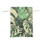 Abstract Art Tropical Leaves Lightweight Drawstring Pouch (L)