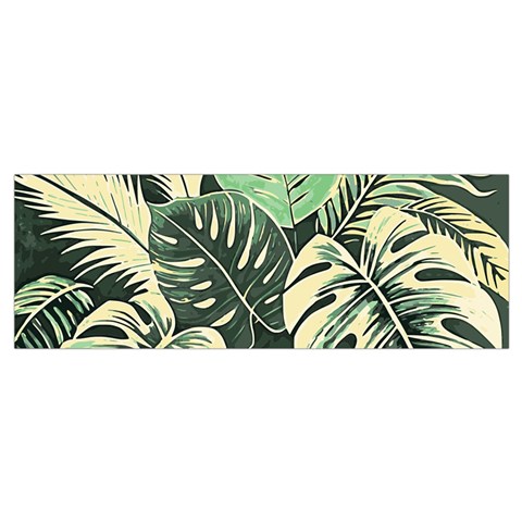 Abstract Art Tropical Leaves Wristlet Pouch Bag (Small) from ArtsNow.com Bottom