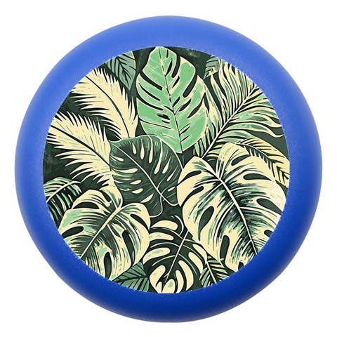 Abstract Art Tropical Leaves Dento Box with Mirror from ArtsNow.com Front