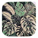 Abstract Art Tropical Leaves Stacked food storage container