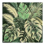 Abstract Art Tropical Leaves Banner and Sign 3  x 3 