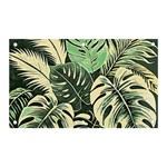 Abstract Art Tropical Leaves Banner and Sign 5  x 3 