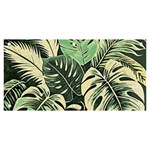 Abstract Art Tropical Leaves Banner and Sign 6  x 3 