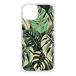 Abstract Art Tropical Leaves iPhone 14 TPU UV Print Case