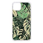 Abstract Art Tropical Leaves iPhone 14 Plus TPU UV Print Case