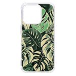 Abstract Art Tropical Leaves iPhone 14 Pro TPU UV Print Case