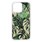 Abstract Art Tropical Leaves iPhone 14 Pro Max TPU UV Print Case