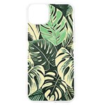 Abstract Art Tropical Leaves iPhone 15 TPU UV Print Case