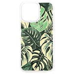 Abstract Art Tropical Leaves iPhone 15 Plus TPU UV Print Case