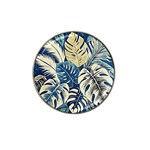 Abstract Art Tropical Leaves Hat Clip Ball Marker (4 pack)