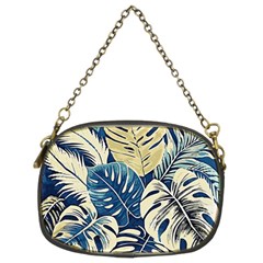 Abstract Art Tropical Leaves Chain Purse (Two Sides) from ArtsNow.com Back