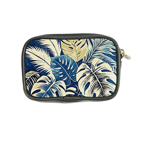 Abstract Art Tropical Leaves Coin Purse from ArtsNow.com Back