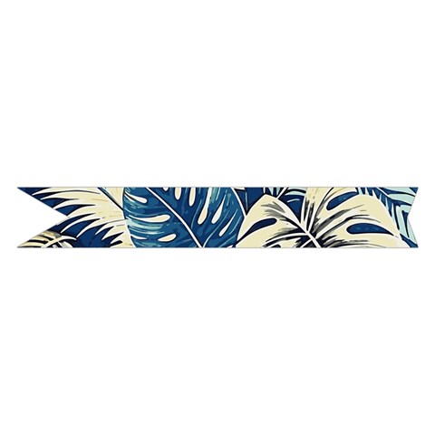 Abstract Art Tropical Leaves Midi Wrap Pencil Skirt from ArtsNow.com Hem