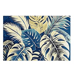 Abstract Art Tropical Leaves Belt Pouch Bag (Large) from ArtsNow.com Loop