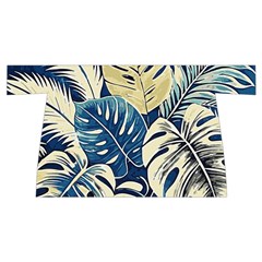 Abstract Art Tropical Leaves Wristlet Pouch Bag (Small) from ArtsNow.com Back