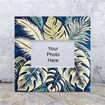 Abstract Art Tropical Leaves White Box Photo Frame 4  x 6 